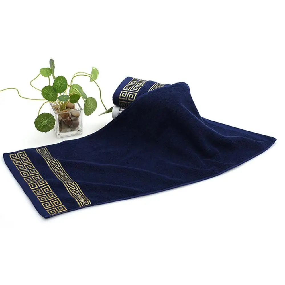 Cotton Towel High-Grade Plain Xinjiang Cotton Worsted Thick Absorbent Dark Face Towel Pure Cotton Siege Bath Towel
