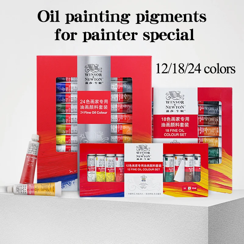 12/18/24Color Professional 12ml Oil Paint Set for Artist Oil Painting  Drawing Art Color Paint Supplies - AliExpress