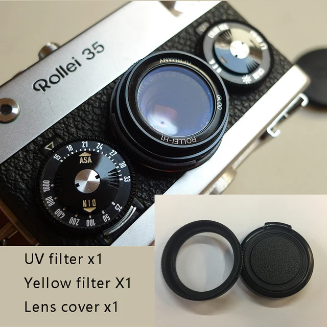 Rollei 35 / Tesser / レンズフィルター / レンズフード