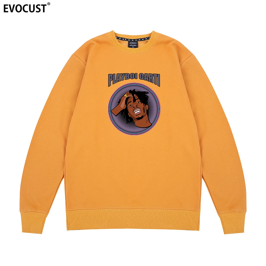 Playboi Carti Awesome в стиле хип-хоп эстетическое ребята рэп винтажном Harajuku 90s графический