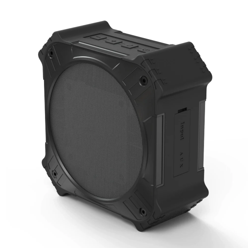 ES-T80 Солнечный портативный Bluetooth динамик s IPX6 Водонепроницаемый открытый сабвуфер 5 Вт Дополнительный вход громкоговорителя солнечной зарядки W/велосипед Винт отверстия шнур