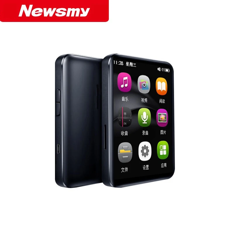 Newsmy A25 без потерь Bluetooth 5,0 MP3 4 ГБ 8 ГБ Walkman музыкальный плеер Спортивный Портативный мини MP3 плеер с сенсорным экраном Поддержка OTG TF