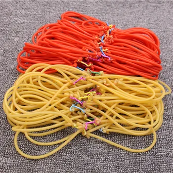 

1745 Slingshot rubber band 8pcs / 12pcs / lot for fishing, high quality slingshot rubber band, slingshot latex rubber 2019
