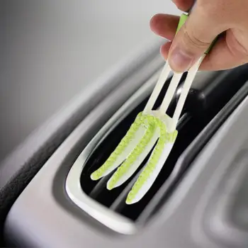

1pcs Long Durable 2 In 1 Double Slider Car Air-conditioner Outlet Cleaning Tool Outlet Window Cleaner Multi-purpose Brush