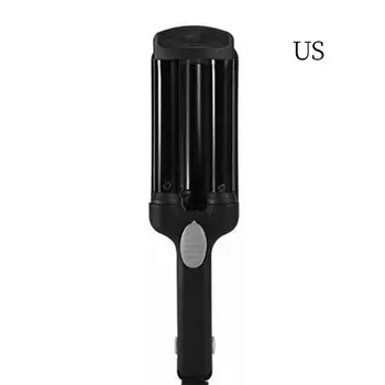 

Quickly Heats Up In A Short Time Mini-shaped Clips Small Three-tube Curling Iron Hairdressing Supplies Mini Curls