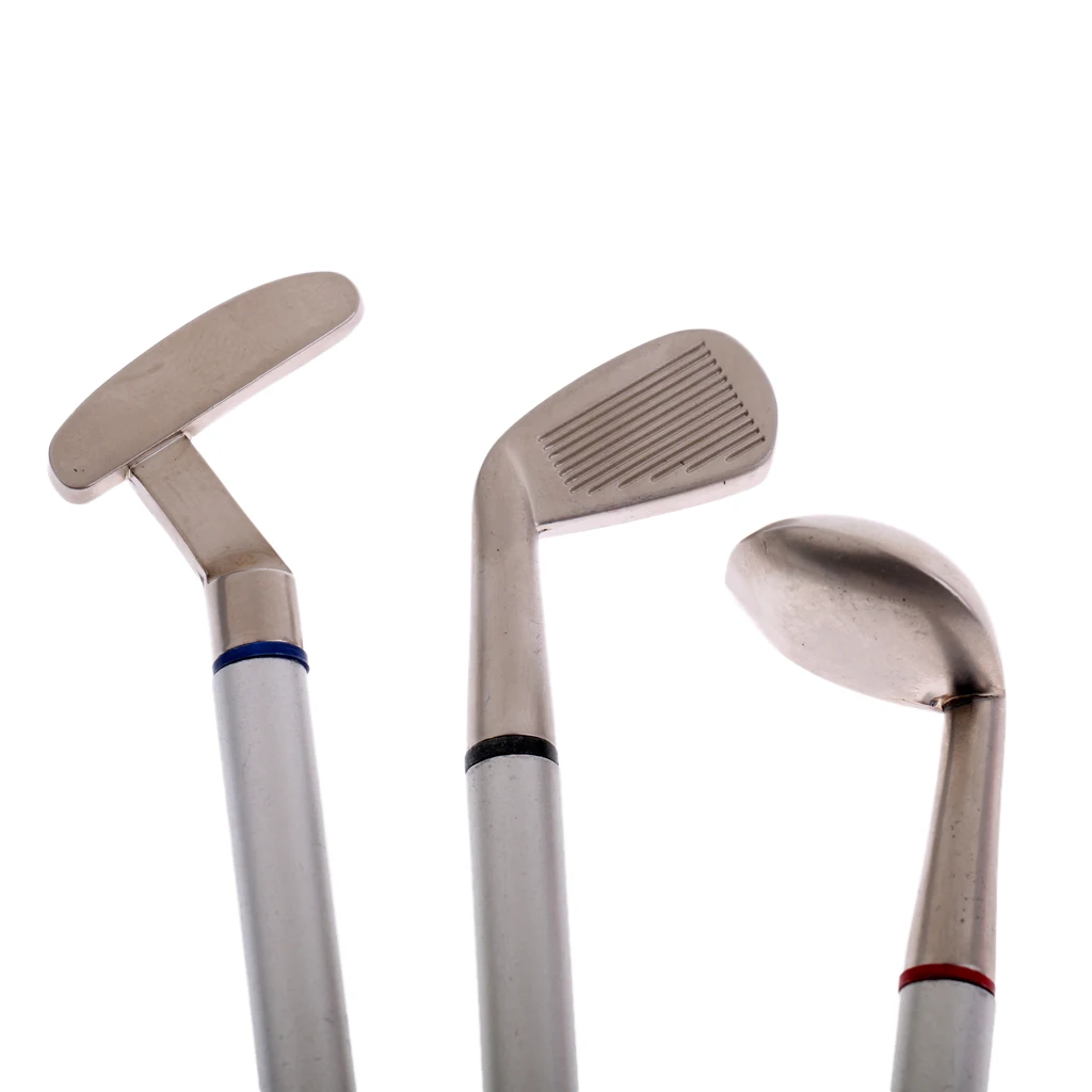 3Pcs Golf Club Pen Gel Ink Roller Ball Pens for Families, Friends, Classmate