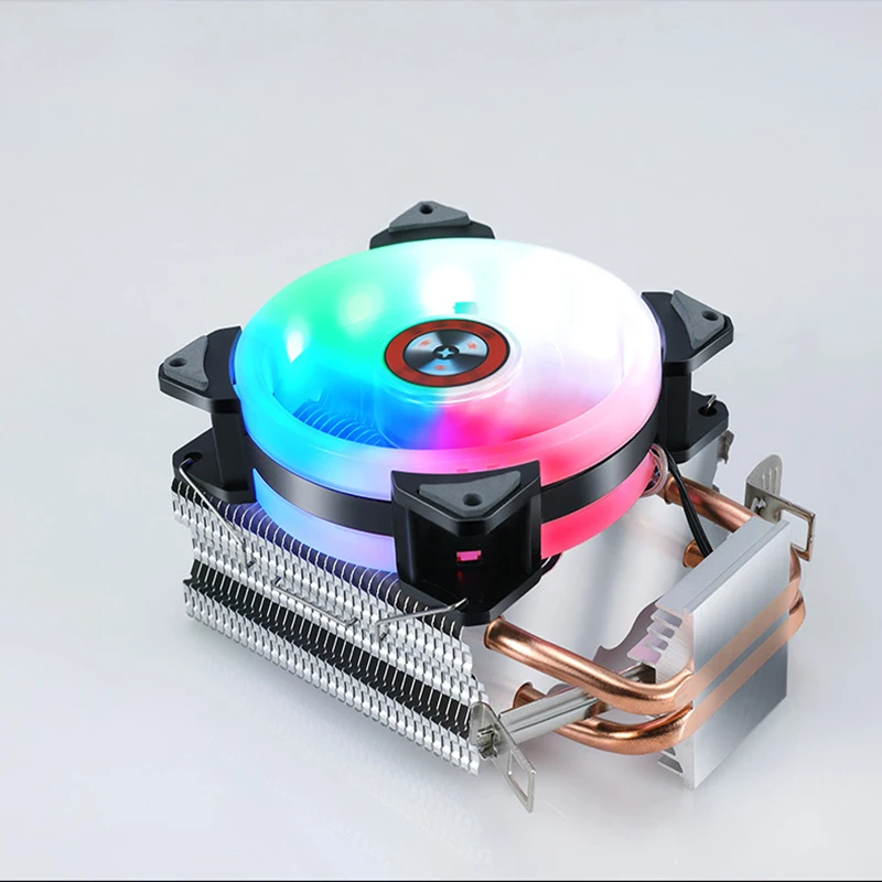 Радиатор охлаждения процессора тихий вентиляторы для Intel LGA775 1155 1156 ПК компьютер