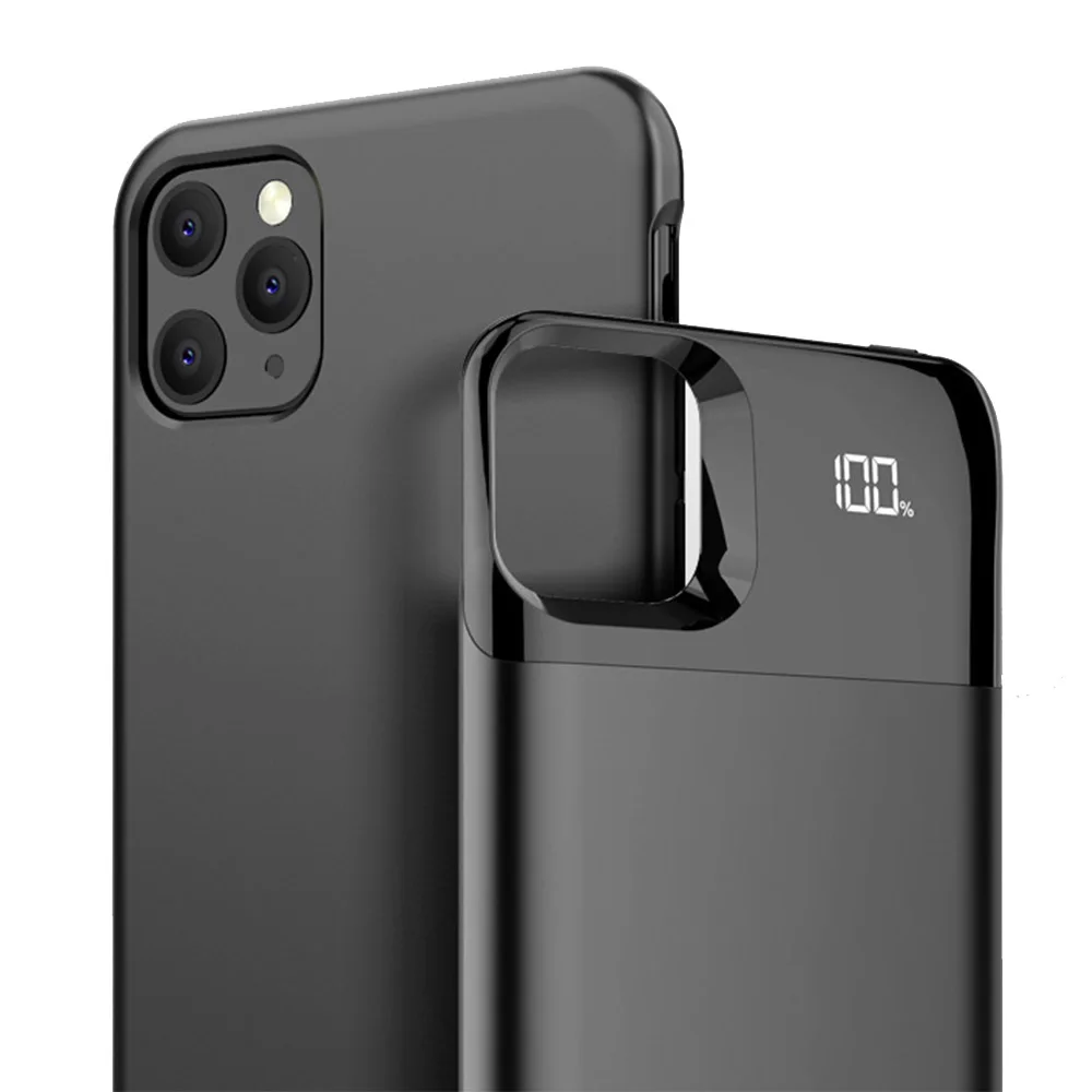 5500 мАч для IPhone 11 чехол для зарядного устройства портативный внешний аккумулятор для iPhone 11 чехол для зарядного устройства