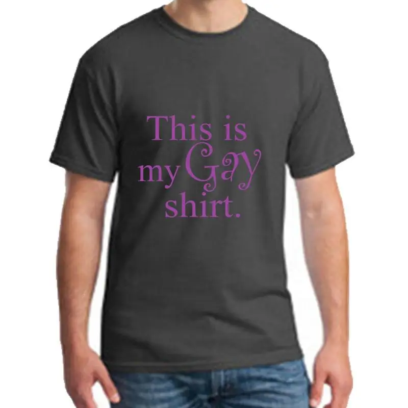 

New Style Cute Gay This Is My Gay Gay Pride Cute Lesbian t-shirt XXXL 4Xl 64XL fitted Other Hipster men tshirts