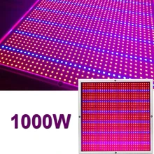 Растительный тент 1000 Вт лампа для растений 1365 светодиодный s светодиодный растительный светильник фитолампа полный спектр полный набор лампа для роста растений для комнатных саженцев