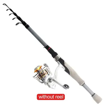 

Fishing Rod Durable Portable Carbon Fiber Silver Angler Lake Pond Fisheries Outdoor Telescopic Fish Sea Sport