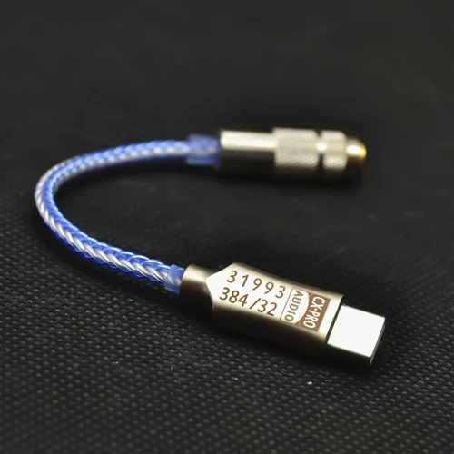 Xnyocn 안드로이드 윈도우 10 맥북용 USB C타입 DAC 헤드폰 앰프, Cx31993, 16-32Ω, 3.5mm 출력, SNR 125dB PCM 32B/384kHz 5