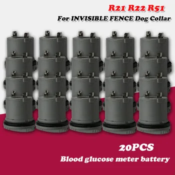 

20pcs 3V Lithium Replacement battery R21 R22 for INVISIBLE FENCE Dog Collar US Microlite Platinum Receivers R21 R22 R51 IFA-001