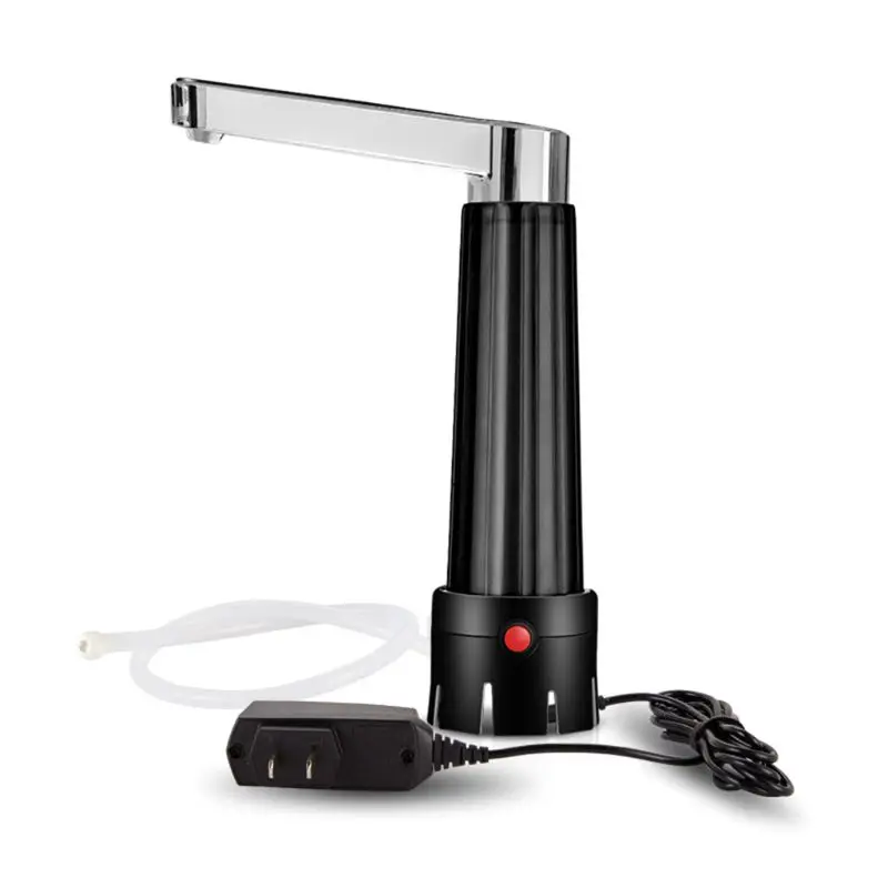 

Electric Water Pump Portable Drinkware Tools With Power Adapter Transparent Hose Dispenser Suction For Drinking Water 4XFB