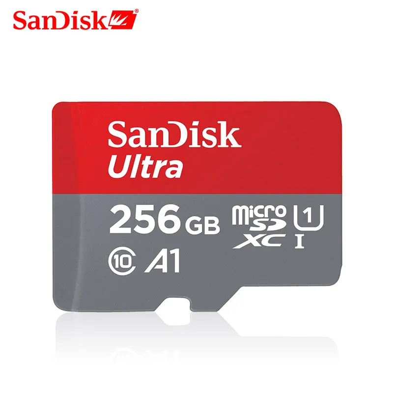 Sandisk micro sd 200 ГБ 128 64 32 16 98 МБ/с. TF USB флэш карты памяти 256 ГБ/95 Class10 оригинальный