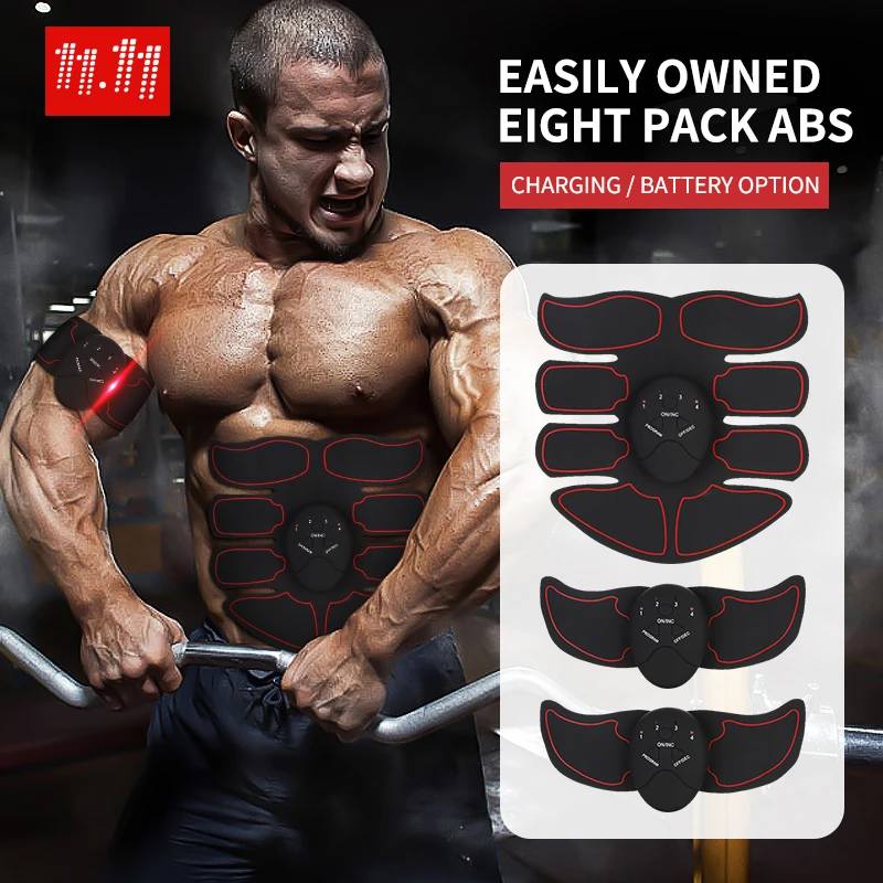 

FOUAVRTEL Smart EMS Hips Trainer Electric Muscle Stimulator Wireless Buttocks Abdominal ABS Stimulator Fitness Body Massager