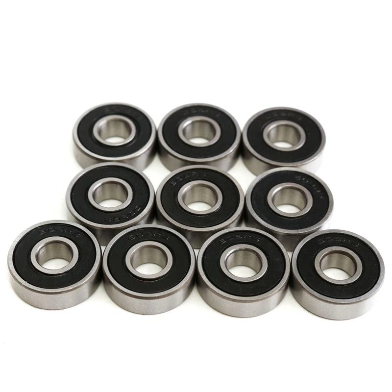 NEW-10pcs Высокая производительность 8x22x7 мм шарикоподшипники 608-2RS 608RS Z R-228HH