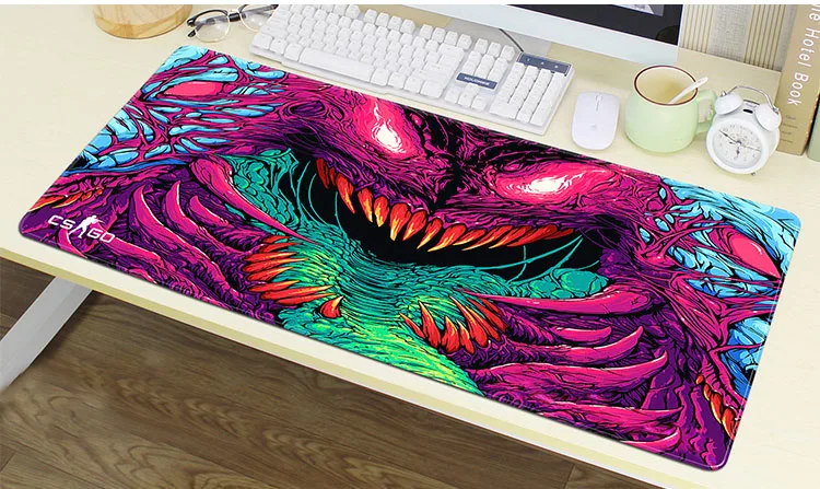 100 x 50 90x40 80x30 XXL Large Mouse pad gamer Mousepad Keyboard mat Office Table Cushion Home Decor Estera ONE PIECE anime map gaming mousepad