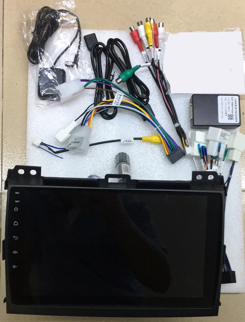 Discount 9" 2.5D IPS Android 9.1 Car DVD Multimedia Player GPS For Toyota Prado 120 Land Cruiser 2004-2009 radio DSP Estereo navigation 19