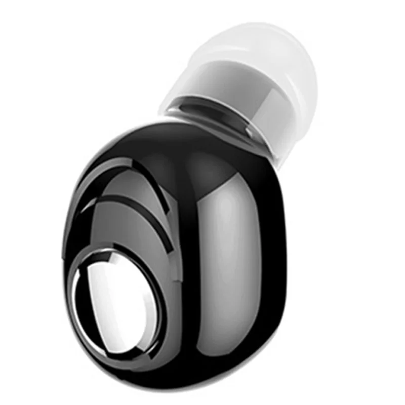 Беспроводная Bluetooth 5,0 гарнитура CVC8.0 Цифровое шумоподавление водонепроницаемый и анти-пот в уши скрытые беруши SGA99 - Цвет: Черный