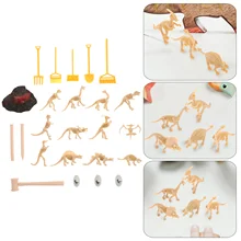 Jouets de creusement du squelette de dinosaures, 24 pièces, jouets arithmétiques