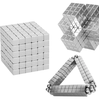 

216Pcs/set 3mm Magic Magnet Magnetic Blocks Balls Sphere Beads Building Toys PUZZLE with Metal Box magnet sets for kids