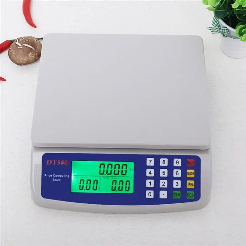 30KG / 1G Precision Digital Scale Electronic Balance Weight LCD Display Accuracy Scales Home | Дом и сад