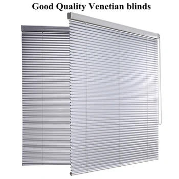 

Easy Contorl Aluminum blinds Moisture proof waterproof 25mm Venetian blinds for office /bathroom