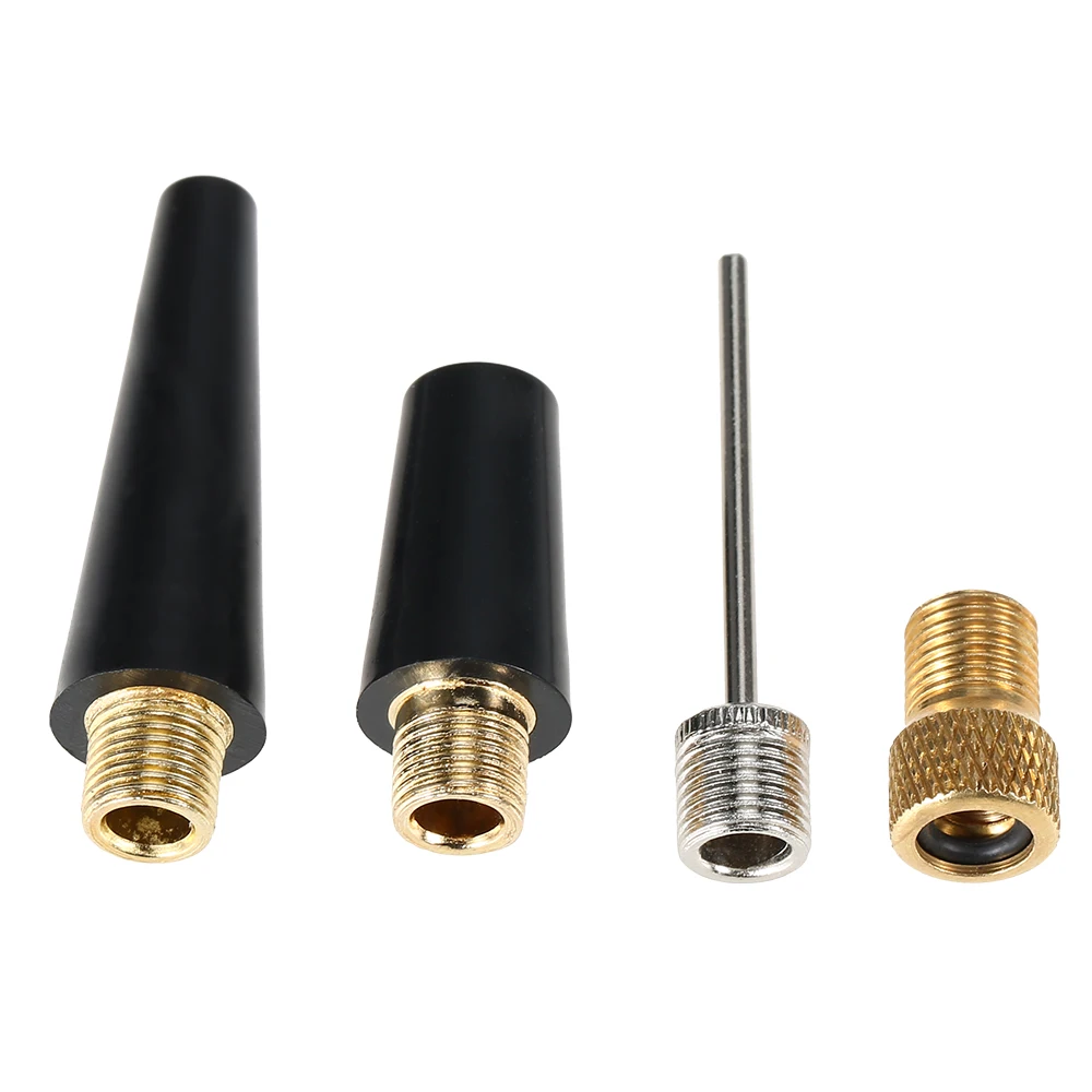 Sport Ball Inflating Pump Ball Inflating Pump Ball Inflating Needle Ball Inflating Nozzle Lixada 4 PCS Needle Nozzle Adapter Kit Ball Inflation Pump Needle Valve Adapter Kit Ball Pump Bike Tire Inflating