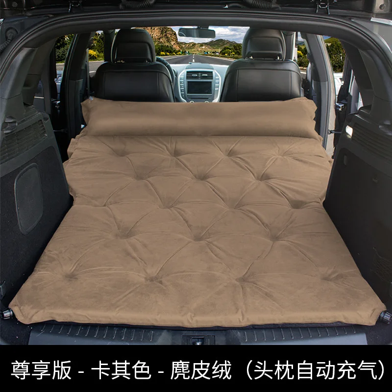 Auto Carried Automatic Inflatable Mattress SUV Special Car Middle Bed Trunk  Travel Bed Air Cushion Bed Self Mattress - AliExpress