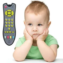 Музыкальный мобильный телефон ТВ пульт дистанционного управления голоса Ролевые Игры развивающие игрушки для детей Детские музыкальные игрушки
