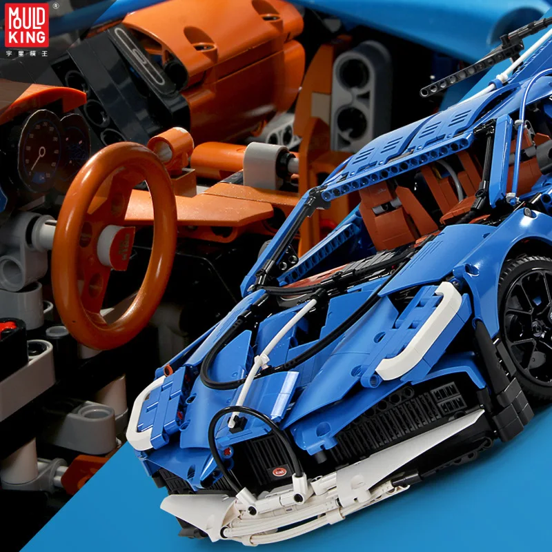 13125 Technic Car серия синяя скоростная модель для гоночного автомобиля детские рождественские игрушки, подарки строительные блоки кирпичи 20086 42083