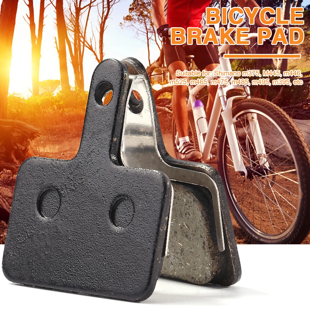 1-4 Pack MTB Mountain Bike Brake Pads for SHIMANO M375 M445 M446 Bicycle Parts Cycling Resin Organic Disc Road Cycling Parts bicycle disc brake pads brake pads bike brake pads