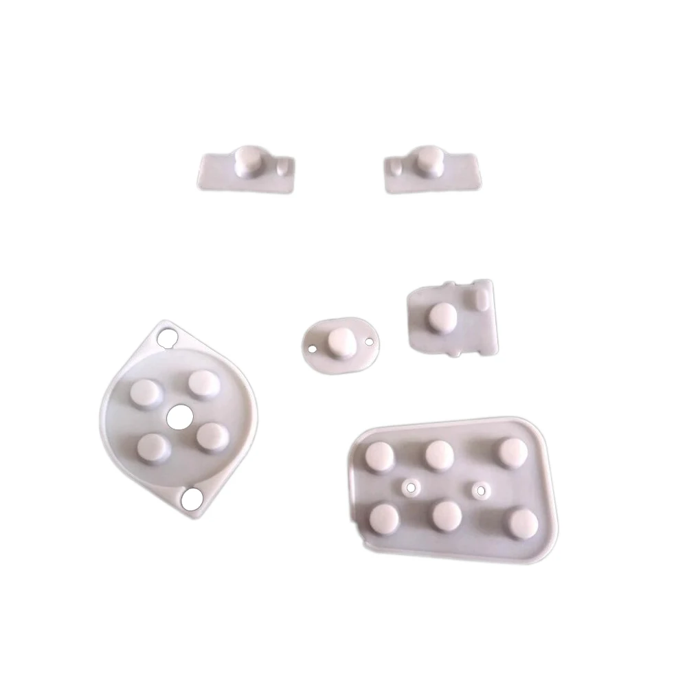 10 Set/50 Set/100 Set Conduttivi In Gomma Bottoni Parti Di Riparazione Per N64 Controller
