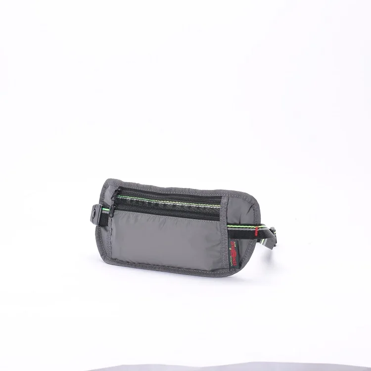 YINJUE sports waist bag neutral outdoor travel running Hip Waist pack Soft nylon 6 phone women gym Fitness Fanny pack waistbags