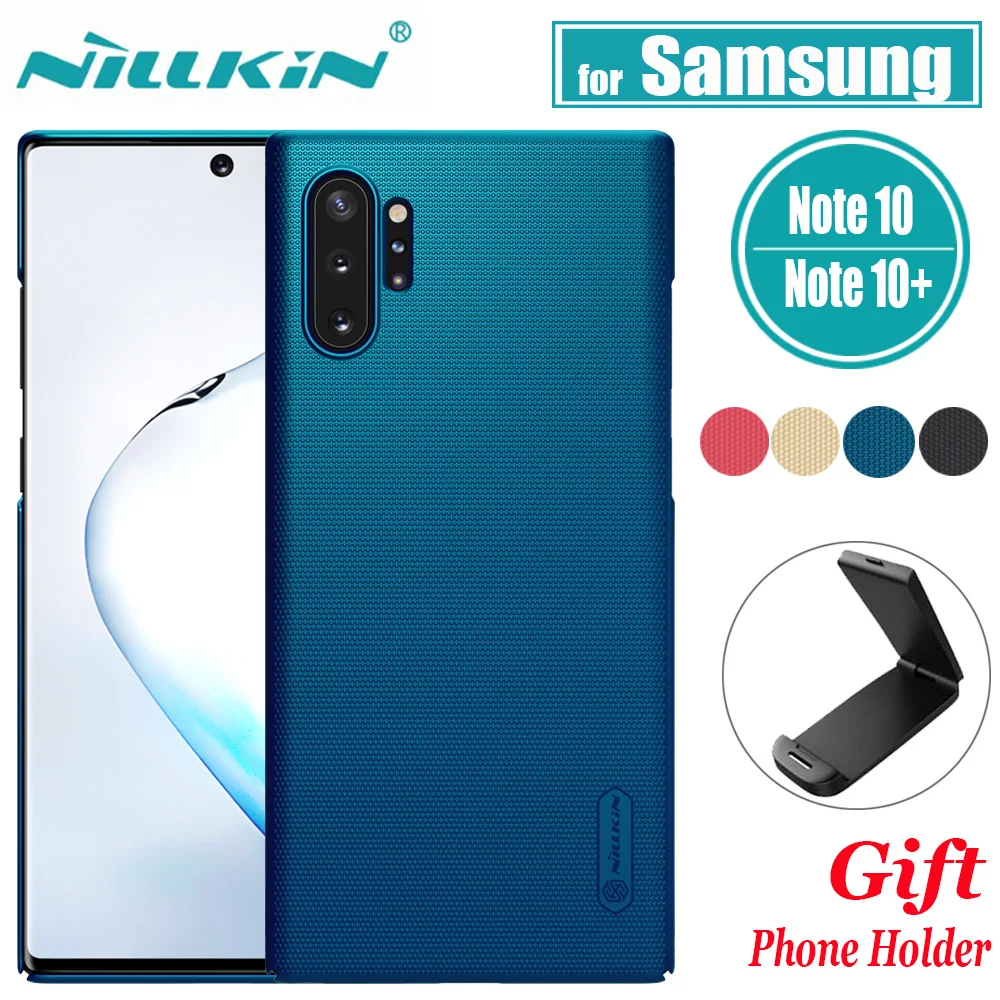 

Nilkin for Samsung Note 10 Plus Case Cover Nillkin Frosted Matte Hard PC Plastic Phone Back Case for Samsung Galaxy Note 10 Plus