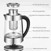 1.8L Blue LED Light Electric Glass Kettle 1800W Tea Coffee Kettle Pot with Temperature Control & Keep-Warm Function 5