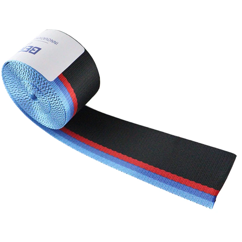 Correa de cinturón de seguridad para coche, arnés de cinturón de seguridad de 4 colores, negro, rojo, azul claro, cinta de Jeans europea para BMW| Cinturones seguridad y amortiguación| - AliExpress