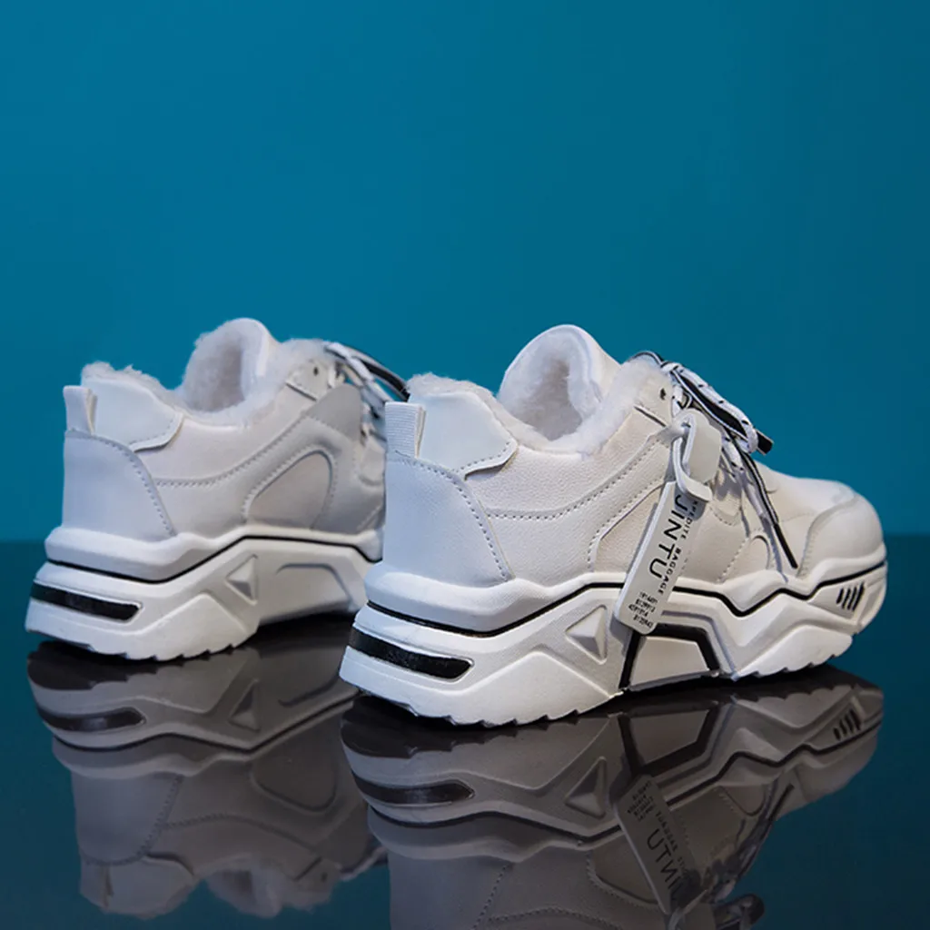 Женские массивные кроссовки на платформе 5 см; повседневная обувь из ...