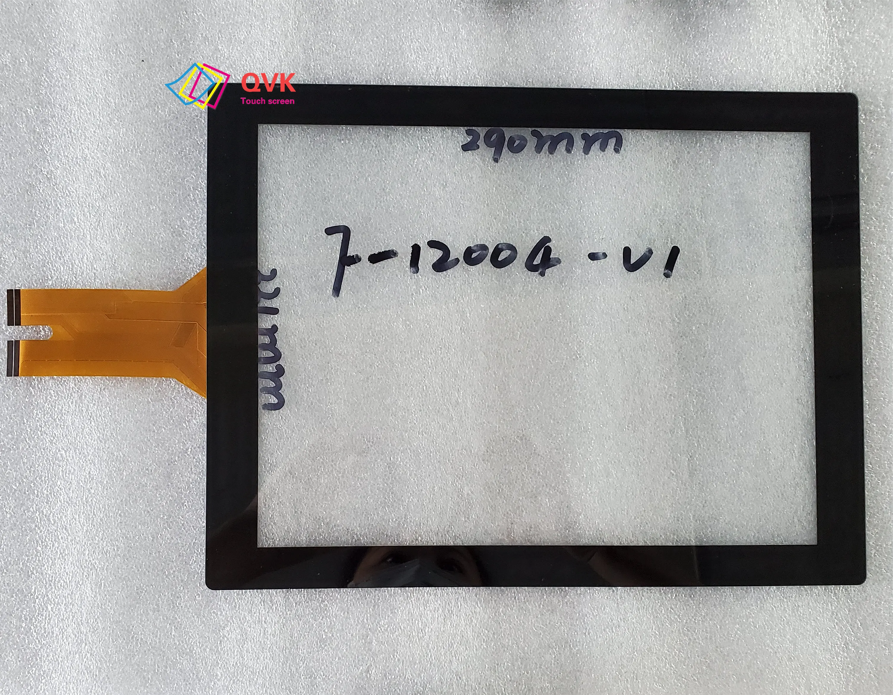 

New touch screen P/N F-12004-V1 Capacitive touch screen panel repair and replacement parts free shipping