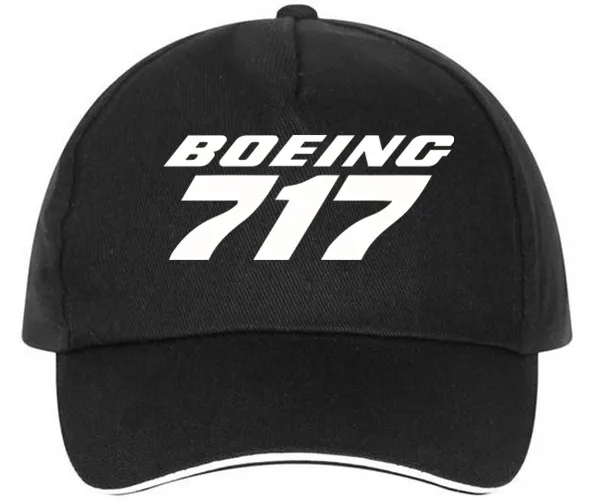 XQXON-Новые повседневные Модные бейсбольные кепки унисекс Boeing 717 высокого качества с принтом для мужчин и женщин, бейсболка HH04