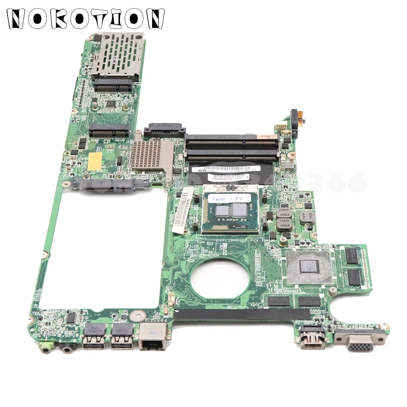 NOKOTION DAKL2BMB8E0 основная плата для lenovo ideapad Y460 материнская плата для ноутбука HM55 DDR3 14 дюймов GT330M 1 ГБ DDR3