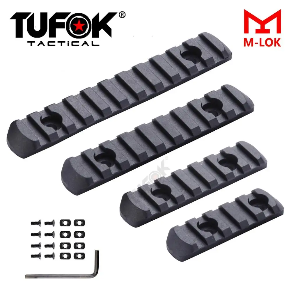 TuFok M-LOK с креплением для Вивер полимерная направляющая секция комплект детей 5 7 9 11
