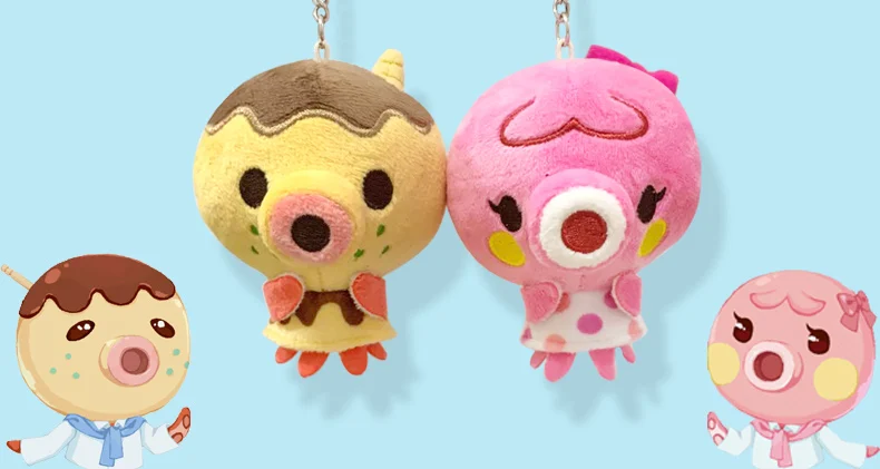 JP Game Zucker / Marina Small Cute Octopus Stuffed & Plush Cartoon Pendant plush toy plush doll