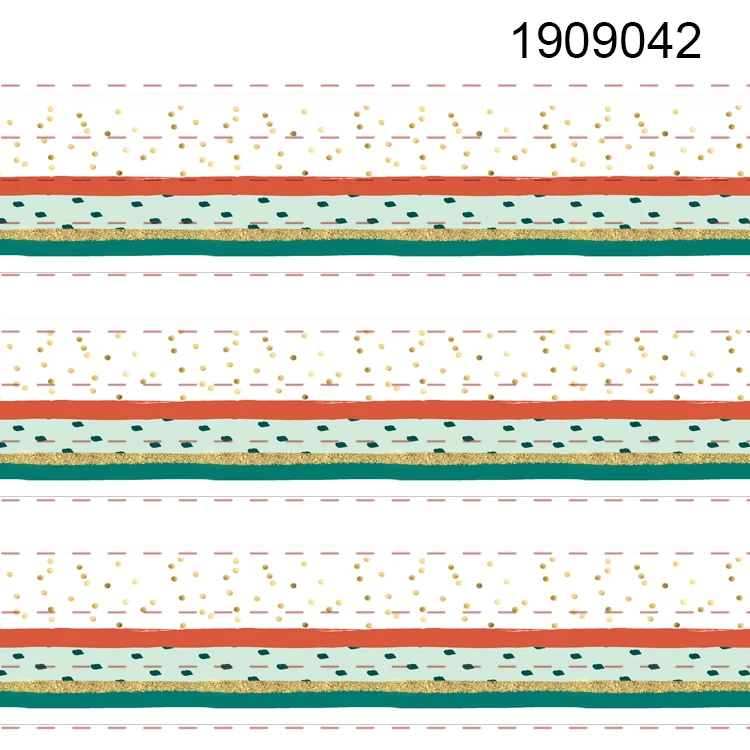 10 ярдов-разные размеры-лента с цветочным узором-Мехико лента с принтом - Цвет: 1909042