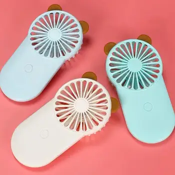 

Pocket Design Cute Cartoon USB Adult Outdoor Travel Handheld Electric Fan Air Conditioner Cooler Cooling Fan for Summer