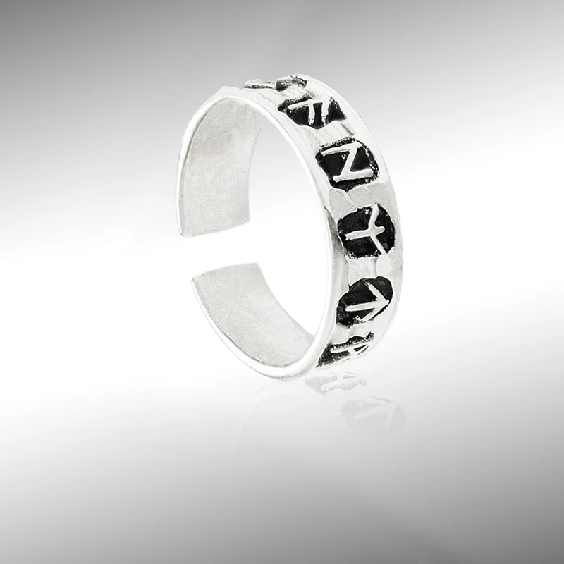 YOBEST Викинг панк lucky rune европейский и американский стиль кольцо для мужчин и женщин ювелирные изделия