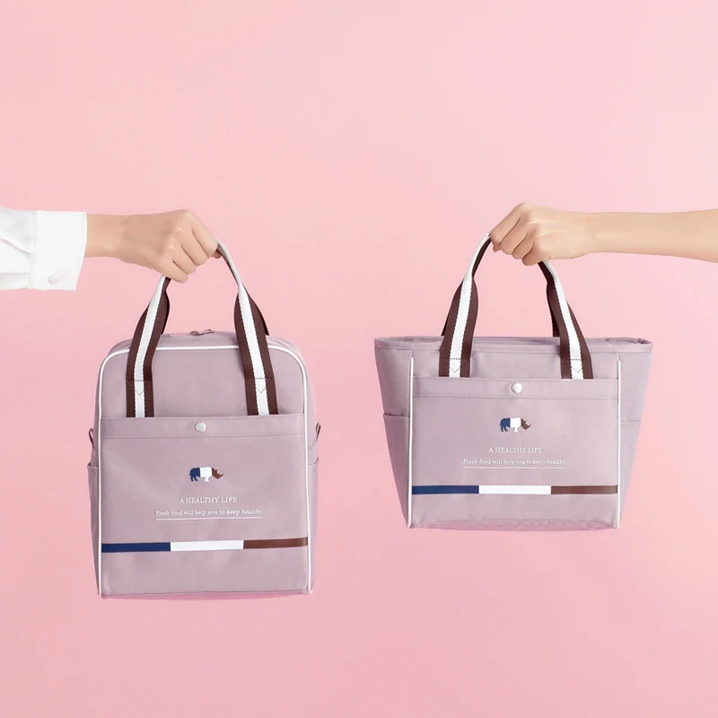 Winner Portable Lunch Bag New Thermal Insulated Lunch Box Tote Cooler Handbag Pouch Dinner Container School Food Storage Bags