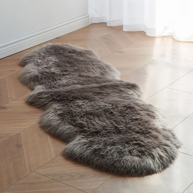 Genuine Sheepskin Rug. Double Sheepskin Area Rug