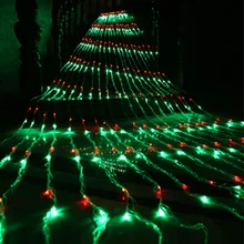 6x3 м 640 светодиодный светильник в виде водопада, сосульки, занавеса, светодиодный светильник в виде струны, поток воды, сказочный струнный светильник, метеоритный дождь, Рождественский светильник